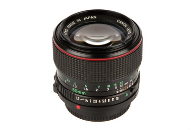 Lot 1116 - A Canon FD L f/1.2 50mm Lens