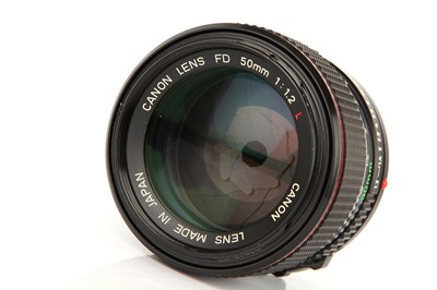 Lot 1116 - A Canon FD L f/1.2 50mm Lens