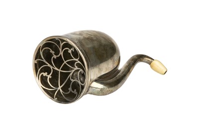 Lot 12 - A Silver-Plated Ear Trumpet by Rein