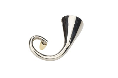 Lot 13 - Ear Trumpet, A Silver Auricle by Lindsey