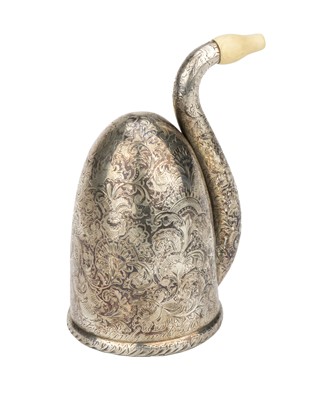 Lot 19 - A Highly Decorative Rein Opera Dome Ear Trumpet