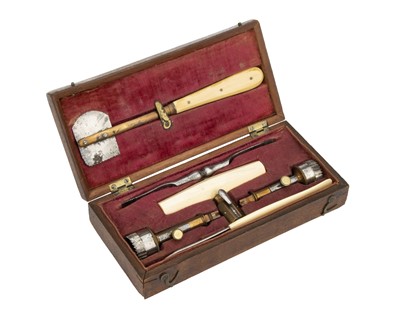 Lot 2 - Surgical instruments, A Neurosurgery Set by  Laundy