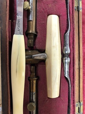 Lot 2 - Surgical instruments, A Neurosurgery Set by  Laundy