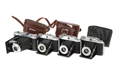 Lot 591 - A Selection of Four Kershaw Folding Cameras