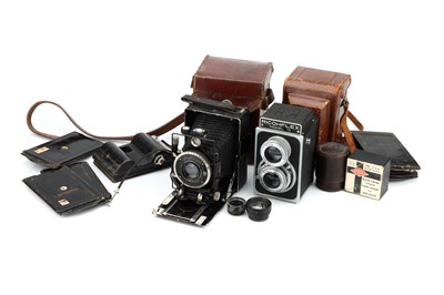 Lot 576 - A Ricohflex Model VII Medium Format TLR Camera