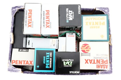 Lot 710 - A Selection of Pentax Packaging & Accesories