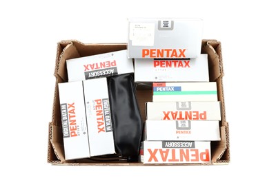 Lot 477 - A Mixed Selection of Pentax Accessories