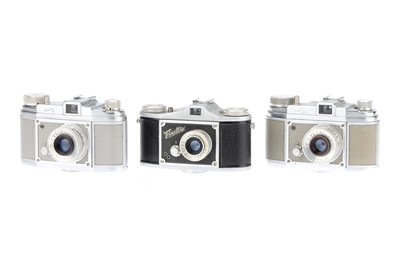 Lot 387 - Three Finetta 35mm Viewfinder Cameras