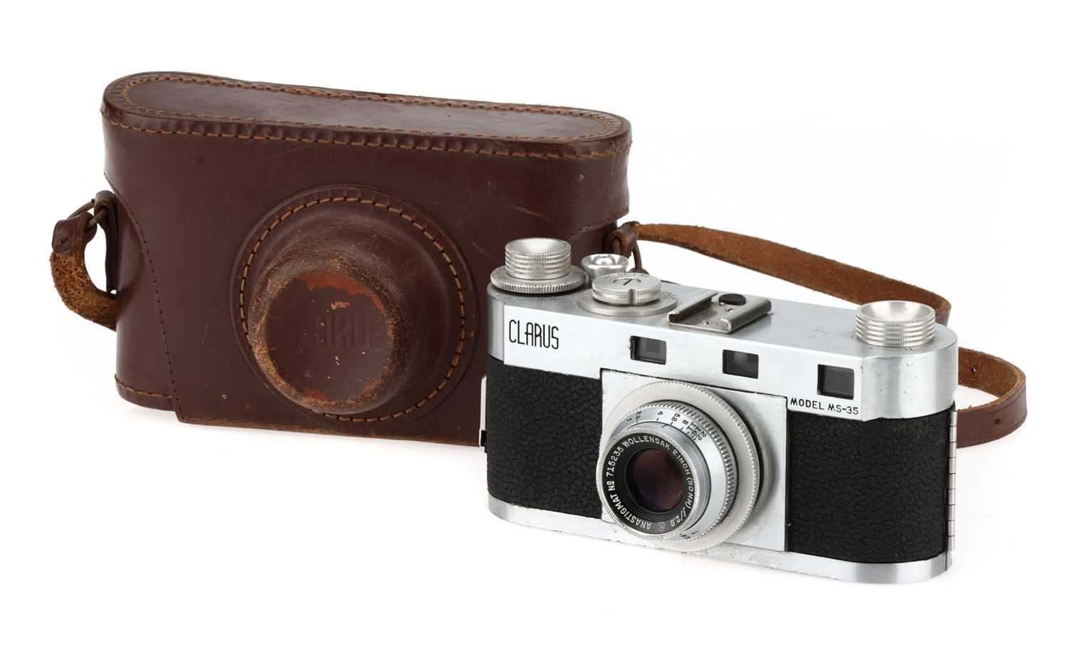 Lot 386 - A Clarus MS-35 35mm Rangefinder Cameras