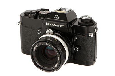 Lot 1131 - A Nikon Nikkormat EL SLR Camera