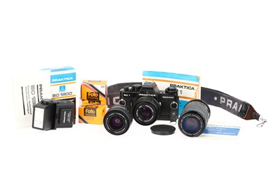 Lot 391 - A Practice BC1 Electronic 35mm SLR Outfit