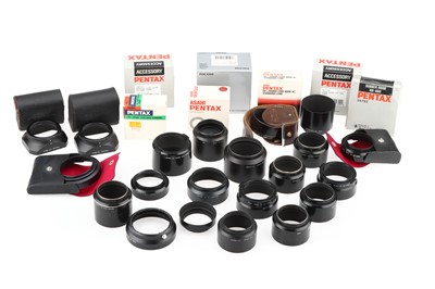 Lot 457 - A Good Selection of Pentax Lens Hoods