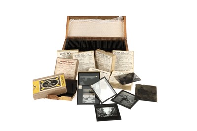 Lot 316 - Magic Lantern Slides and Glass Plate Negatives