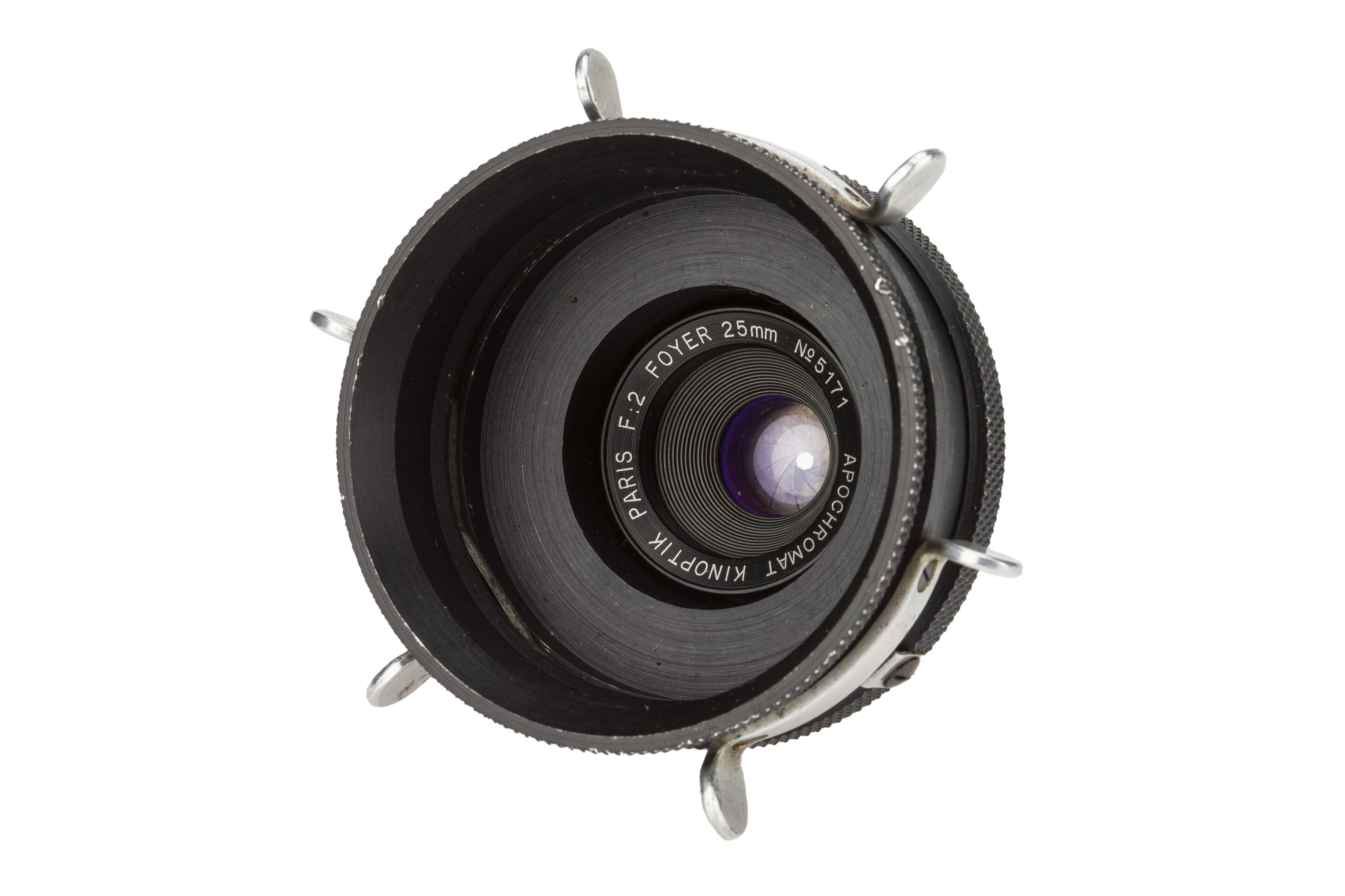 Objectif Kinoptik Apochromat 18mm F/2 Monture Caméflex Pour Film 16mm, état Propre