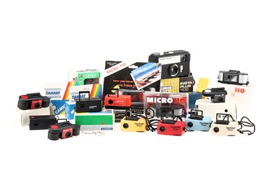 Lot 598 - A Mixed Selection of 110 Cameras