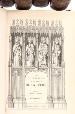 Lot 152 - Books: The Pictorial Edition of the Works of Shakspere, ed. Charles Knight 1842