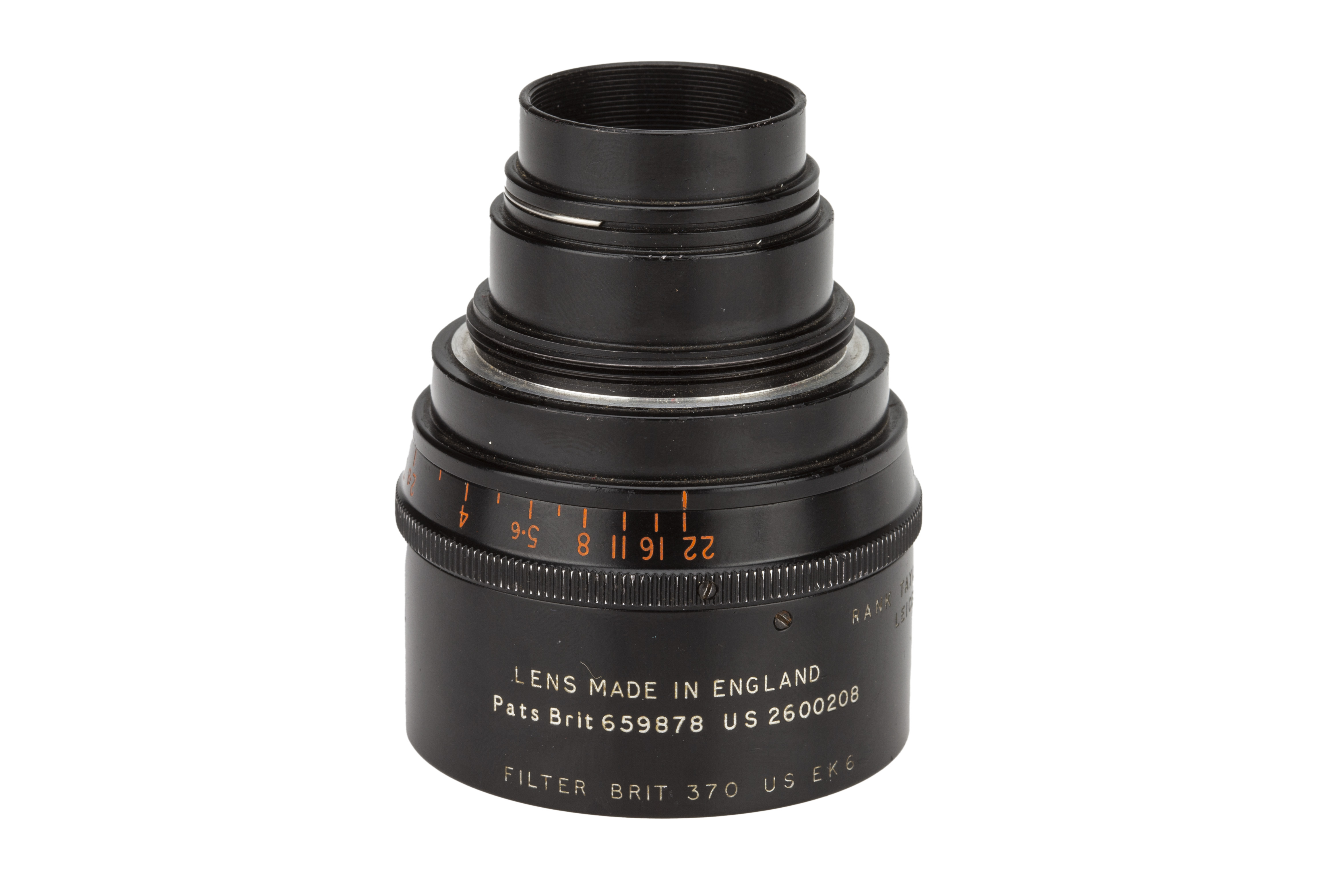 レンズ(単焦点) Taylor-Hobson Cooke Kinetal 100mm T2.8 RARE COOKE KINETAL 12.5mm F/1.8 T2 Taylor Hobson Cine | eBay