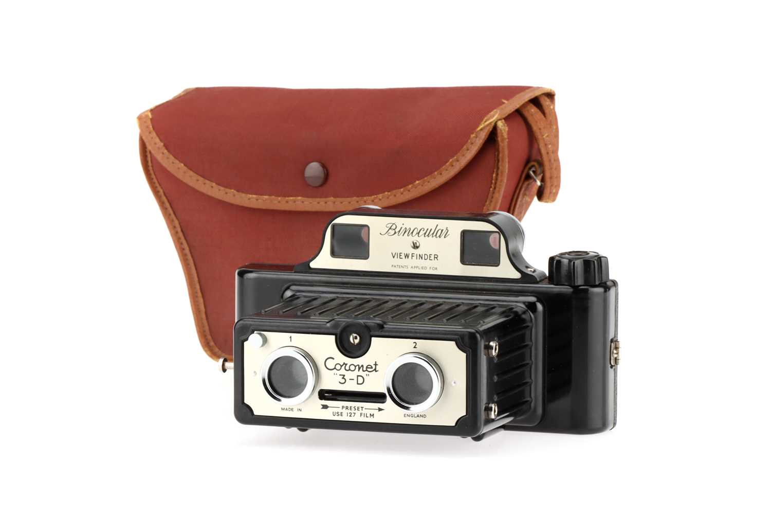 Lot 608 - A Coronet 3-D Viewfinder Camera