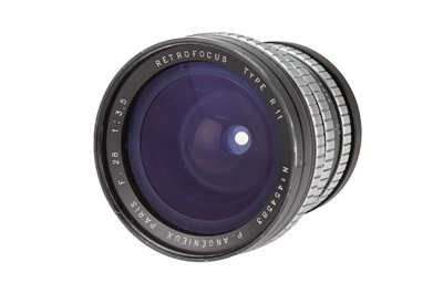 Lot 99 - A P. Angenieux Retrofocus Type R11 f/3.5 28mm Lens