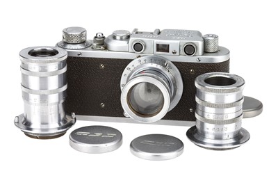 Lot 79 - A FED I NKVD Rangefinder Camera