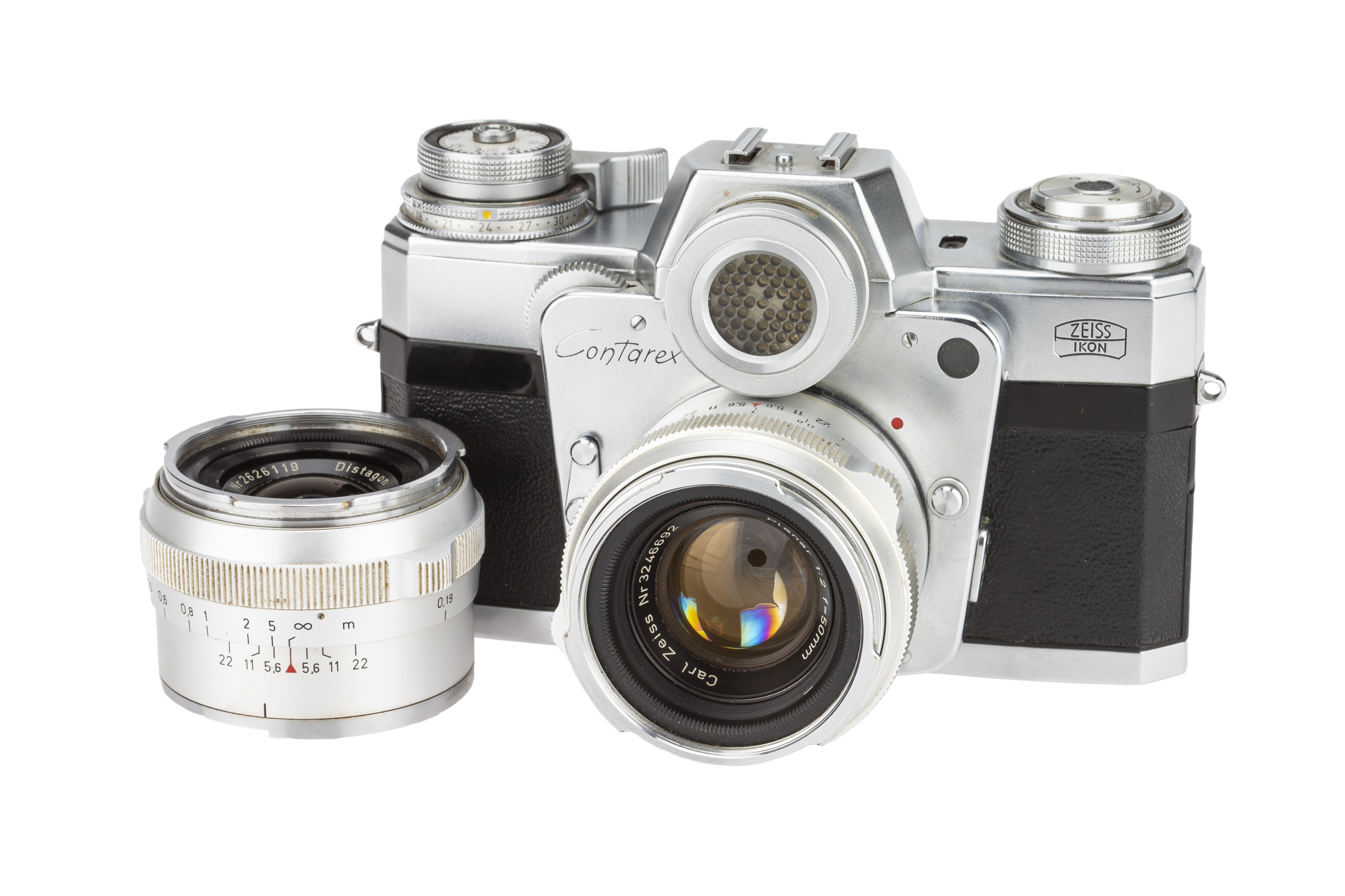 Lot 95 - A Zeiss Ikon Contarex Bullseye SLR Camera,