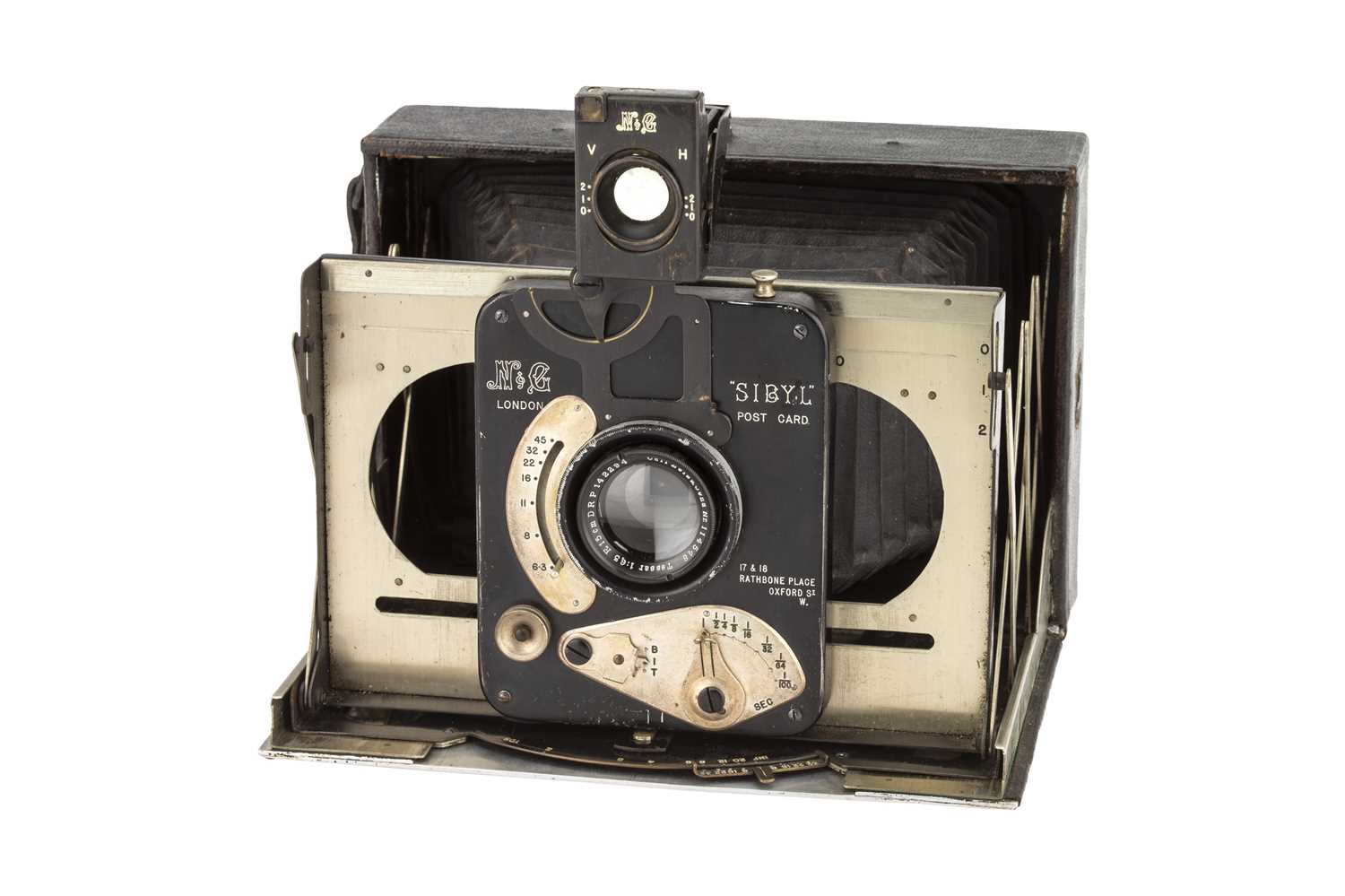 Lot 111 - A Newman & Guardia SIbyl Post Card Camera