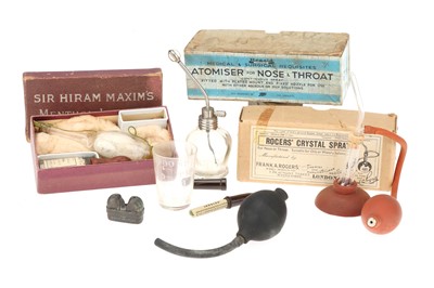 Lot 11 - Medical/Apothecary, Antique Inhalers and Sprays