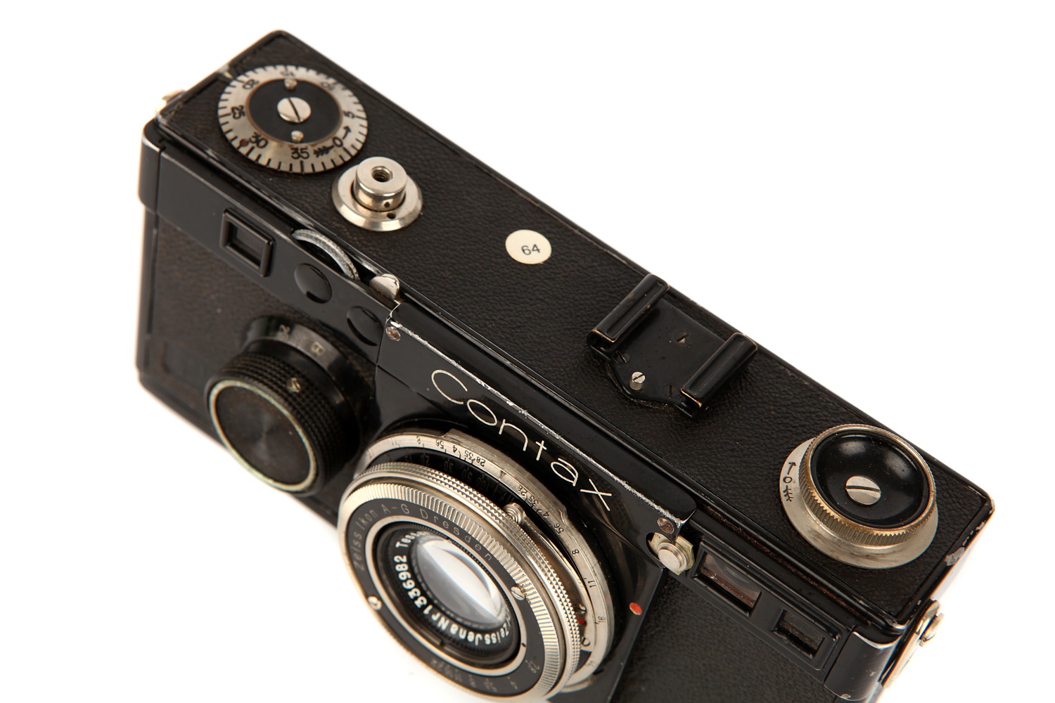 Lot 1153 - A Zeiss Ikon Contax Ia Type 2 Rangefinder