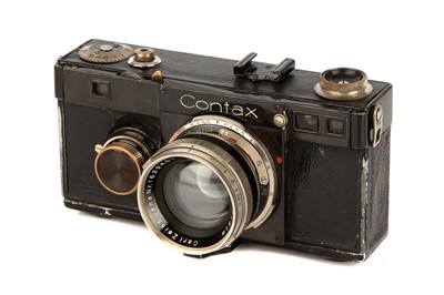 Lot 1154 - A Zeiss Ikon Contax Ie Rangefinder Camera