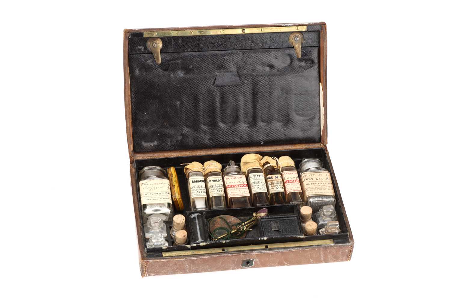 Lot 15 - A Traveling Medicine Chest