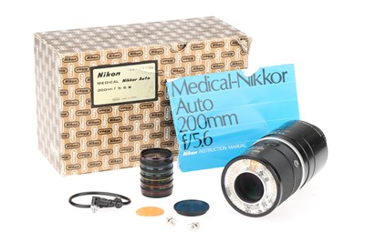 Lot 365 - A Nikon Medical Nikkor.C Auto 200mm f/5.6 Lens