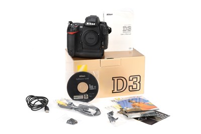 Lot 371 - A Nikon D3 Digital SLR Camera