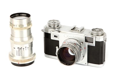 Lot 1160 - A Zeiss Ikon Contax IIa Rangefinder Camera