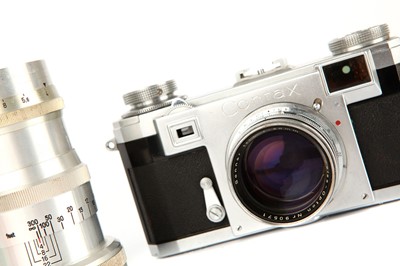 Lot 1160 - A Zeiss Ikon Contax IIa Rangefinder Camera