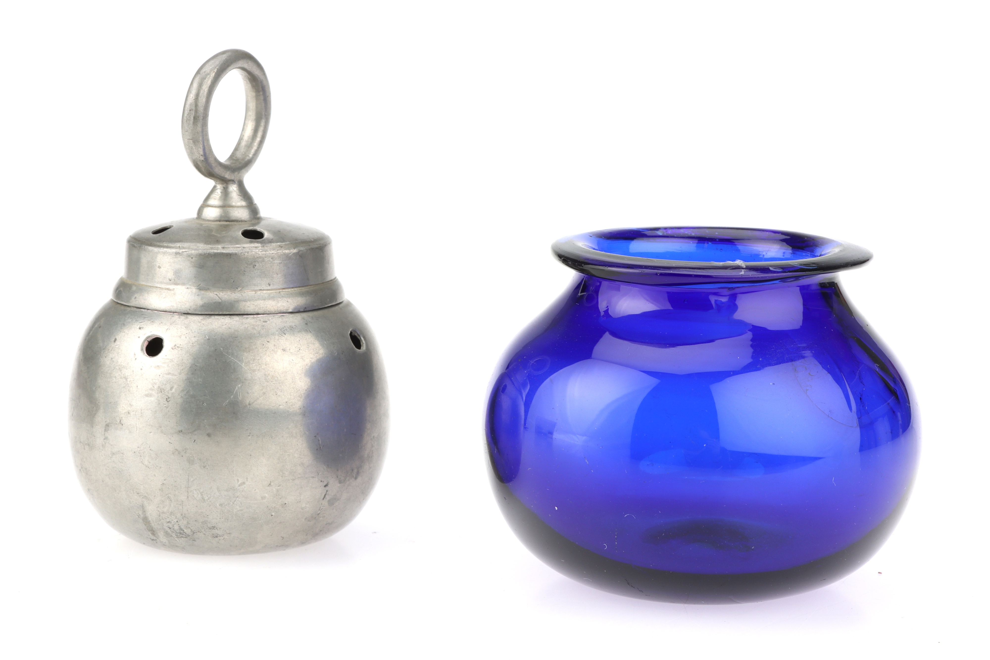 Lot 29 Medical, Two Good Antique Leech Jars,