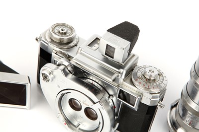 Lot 1162 - A Zeiss Ikon Contax IIIa Stereotar Rangefinder Camera