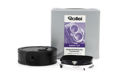 Lot 493 - A Rollei Metal Lens Hood for Bay IV Rolleiflex 4.0 FW