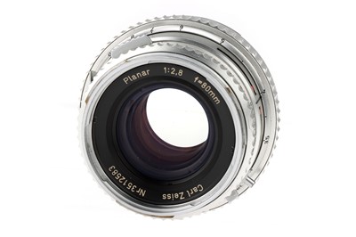 Lot 484 - A Carl Zeiss Planar f/2.8 80mm Lens