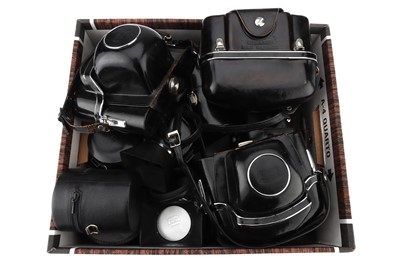 Lot 742 - A Good Selection of Zeiss Ikon Contaflex Accessories & Cases