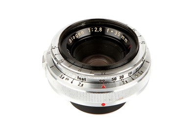 Lot 1167 - A Zeiss-Opton T Biogon f/2.8 35mm Lens