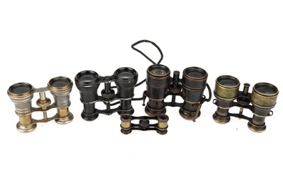 Lot 61 - Collection of 5 Opera & Field Binoculars