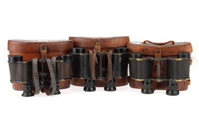 Lot 64 - Collection of 4 Sets of Binoculars By Ross