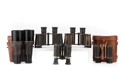 Lot 65 - Collection of 5 Sets of Binoculars By Ross
