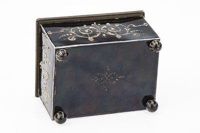 Lot 199 - A 19th Century Continental Enamel Jewellery Casket