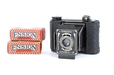 Lot 545 - An Ensign Double-8 Folding Camera