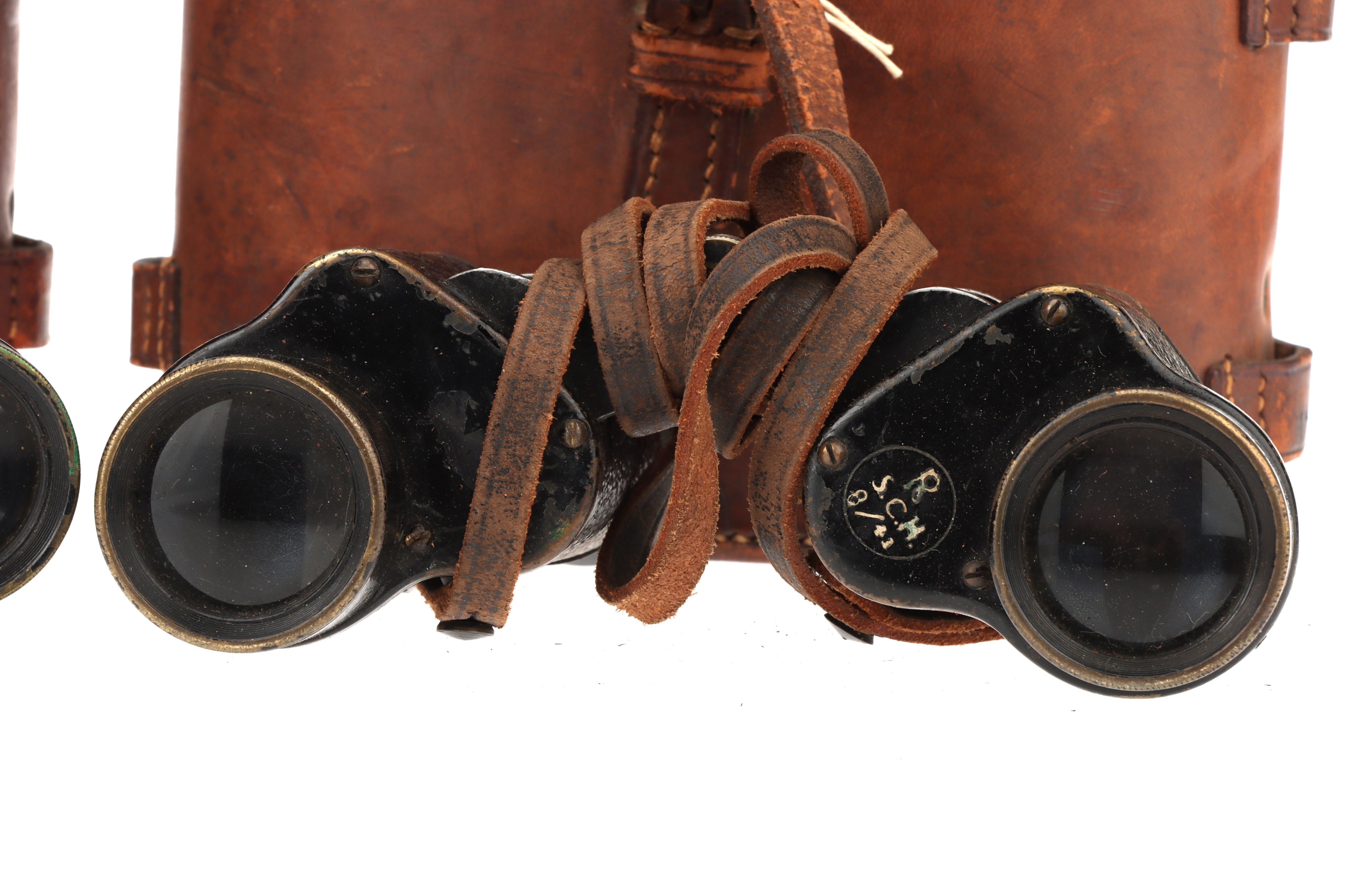 Lot 70 A Collection of 4 Sets of English Binoculars,