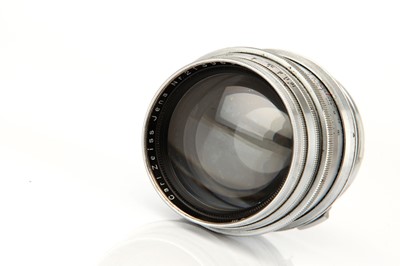 Lot 1171 - A Carl Zeiss Jena Sonnar f/2 85mm Lens