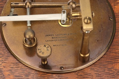 Lot 130 - James Lucking & Co. Ltd. Early 20th Century Barograph