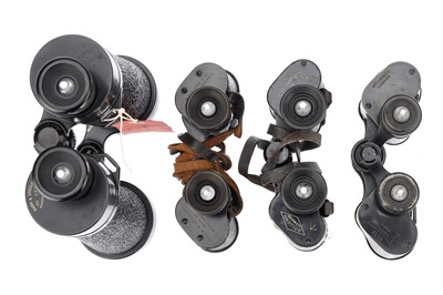 Lot 71 - A Collection of 4 Sets of English Binoculars