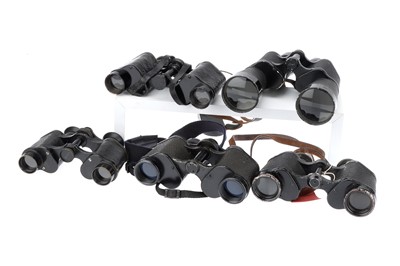 Lot 72 - A Collection of 7 German Sets of Binoculars